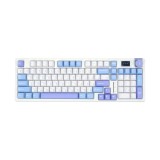 คีย์บอร์ดเกมมิ่ง AULA S98PRO (LIGHT BLUE/WHITE/DARK PURPLE) NIMBUS SWITCH