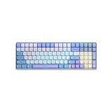 คีย์บอร์ดเกมมิ่ง AULA S100PRO (WHITE/BLUE/DARK PURPLE) RED SWITCH