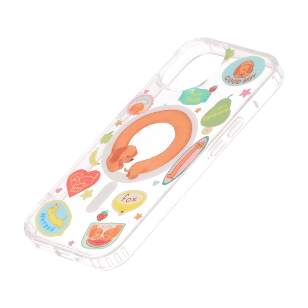 FOX x WORAPEACH เคส iPhone 15 Dachshund Magnetic