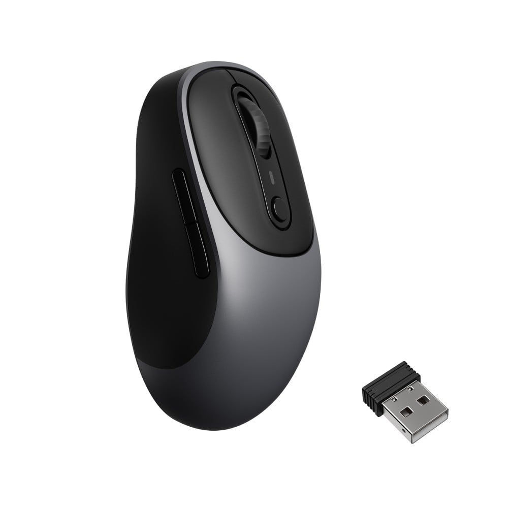 เมาส์เกมมิ่ง Keychron BM24 Metal Gray