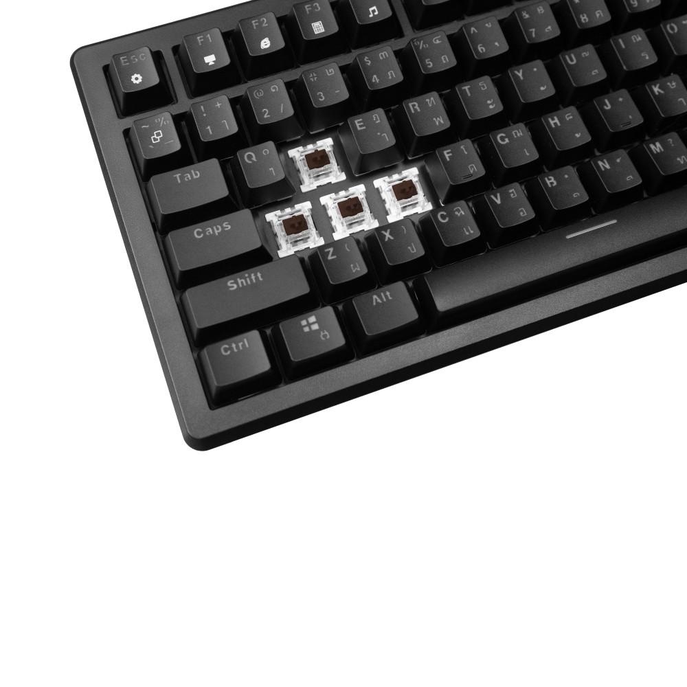 คีย์บอร์ดเกมมิ่ง SIGNO E-Sport Mechanical MONOXXI KB-724 BR (Brown switch)