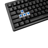 คีย์บอร์ดเกมมิ่ง SIGNO E-Sport Mechanical MONOXXI KB-724 B (Blue switch)