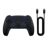 จอยคอนโทรลเลอร์ Sony DualSense Midnight Black + USB Cable for PC