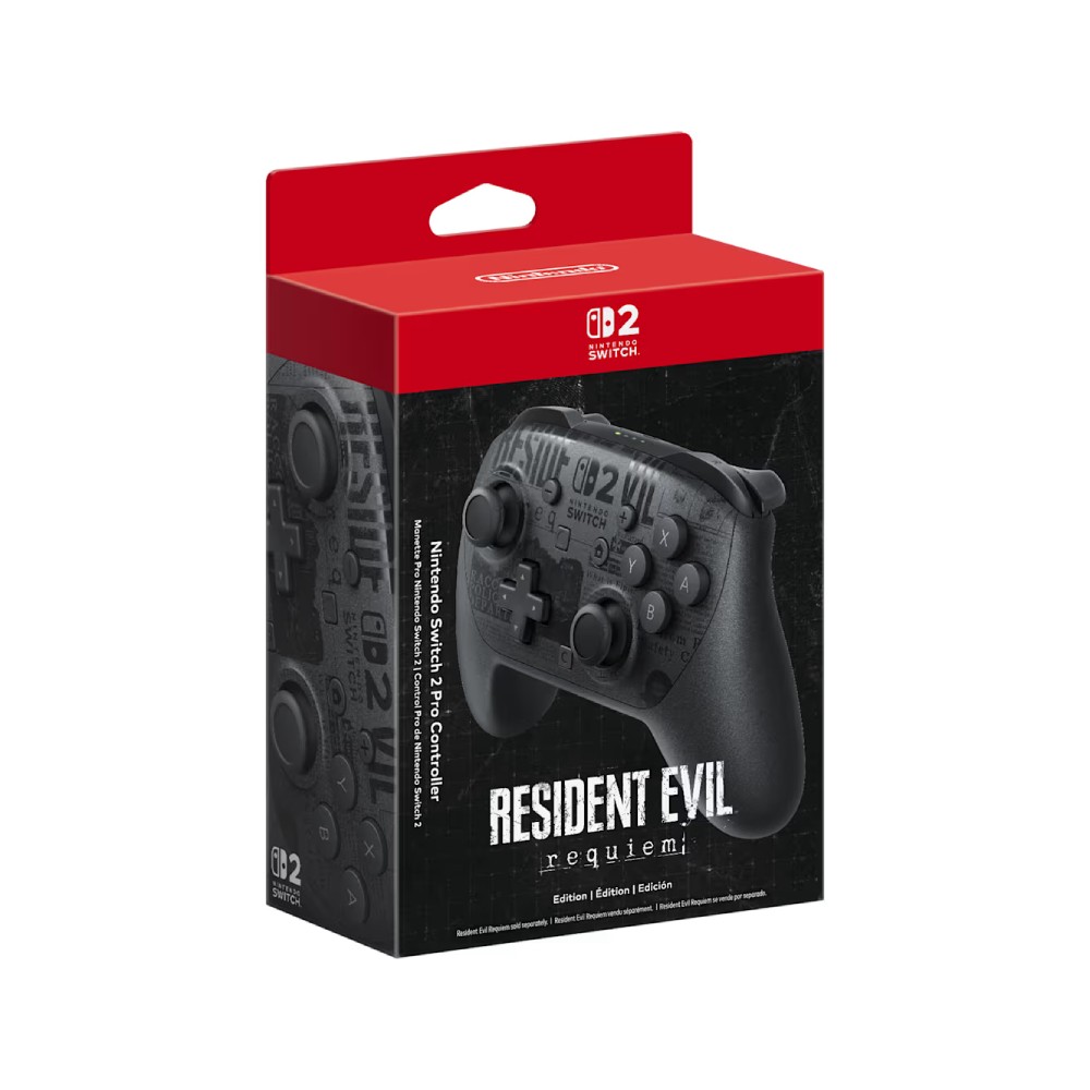 จอยคอนโทรลเลอร์ Nintendo Switch 2 Pro Resident Evil Requiem Edition