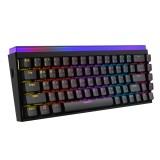 คีย์บอร์ดเกมมิ่ง Ajazz NK68 Black Red Switch