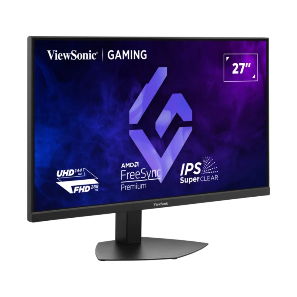 จอมอนิเตอร์ VIEWSONIC XG2730D-4K Gaming Monitor (IPS 4K 144Hz FHD 288Hz Dual Mode)