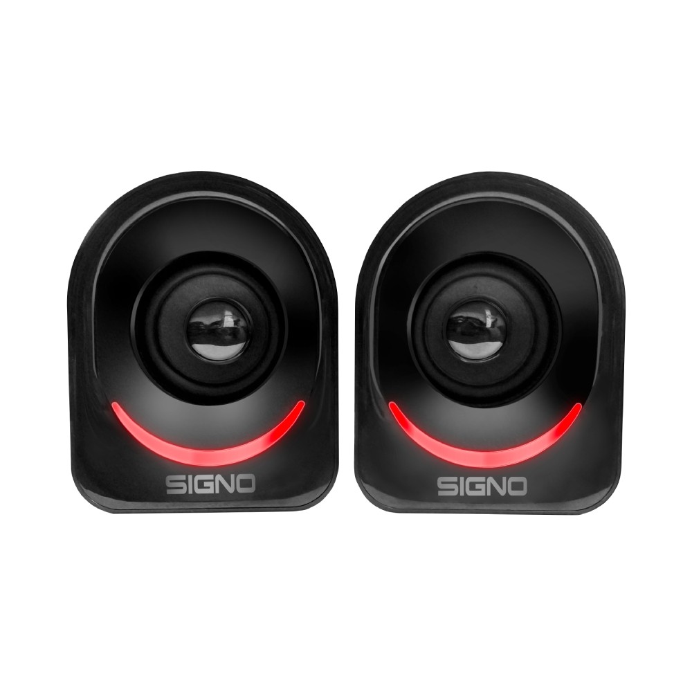 ลำโพง Signo ZONAR SP-616 LED 2.0 Black