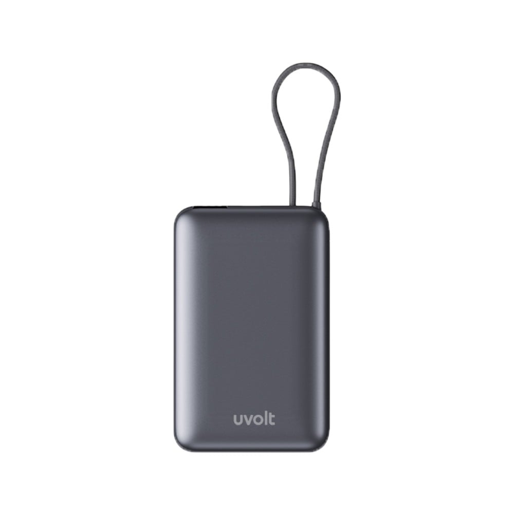 พาวเวอร์แบงค์ UVolt 10000 mAh Wireless Magnet UVP10W-02 Titanium Gray (CCC)
