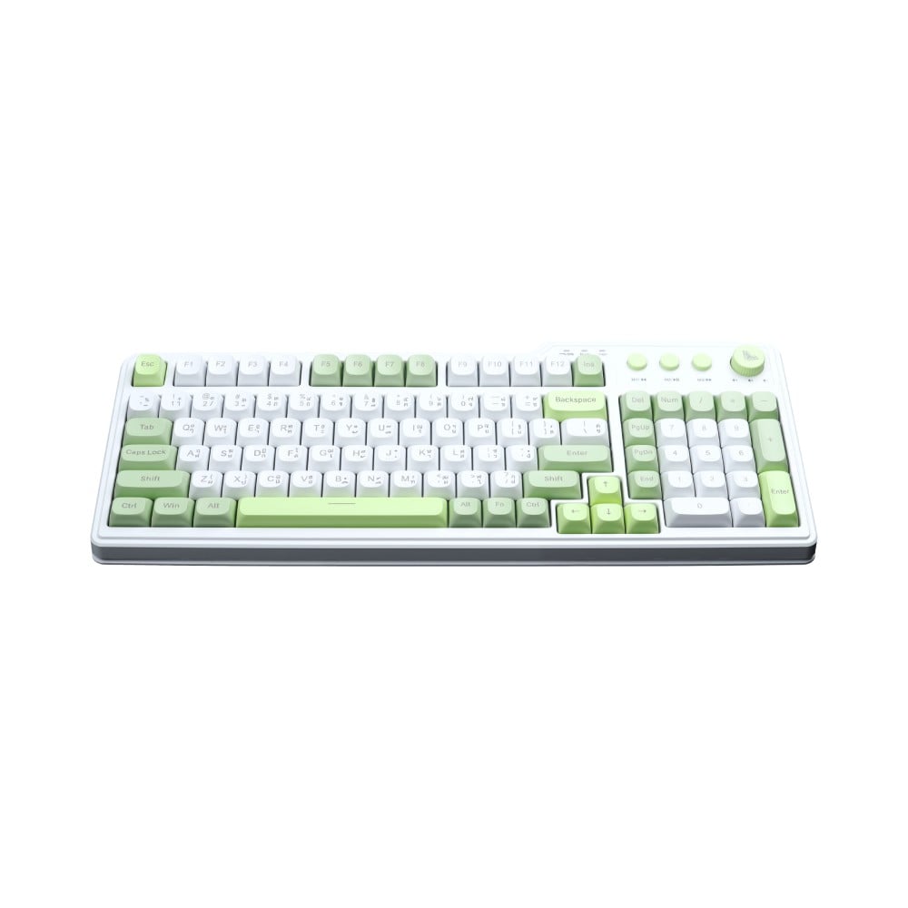 คีย์บอร์ดเกมมิ่ง AULA F3099 GREEN