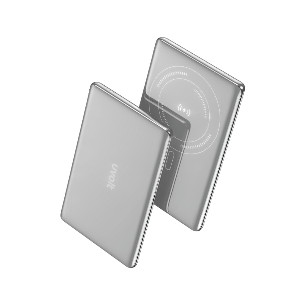 พาวเวอร์แบงค์ UVolt 5000 mAh Wireless Magnet UVP05W-02 Gray (CCC)