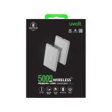พาวเวอร์แบงค์ UVolt 5000 mAh Wireless Magnet UVP05W-02 Gray (CCC)