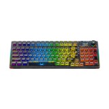 คีย์บอร์ดเกมมิ่ง AULA F98PRO (BLACK) WHITE SWITCH HOT 3IN1 GASKET RGB