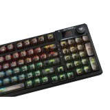 คีย์บอร์ดเกมมิ่ง AULA F98PRO (BLACK) WHITE SWITCH HOT 3IN1 GASKET RGB