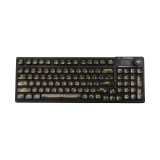 คีย์บอร์ดเกมมิ่ง AULA F98PRO (BLACK) WHITE SWITCH HOT 3IN1 GASKET RGB