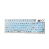 คีย์บอร์ดเกมมิ่ง AULA F98PRO (WHITE) WHITE SWITCH HOT 3IN1 GASKET RGB