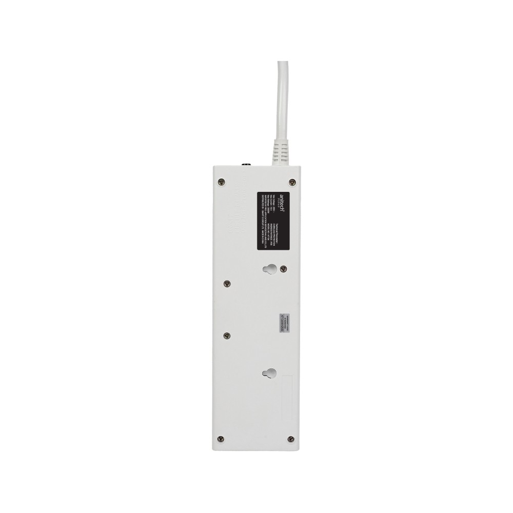 ปลั๊กไฟ Anitech TIS Plug 3600W 4 Socket 4 Switch 3M. H7143 White