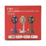 พัดลมตั้งโต๊ะ FOX LightBreeze FM-2028 Navy