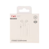 หูฟัง FOX Lightning with Mic & Volume Control (EL01) White