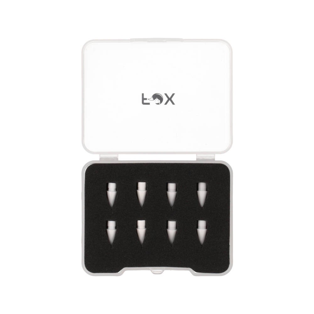 หัวปากกาไอแพด FOX Stylus Apple Pencil Tips Gen1/2 White (8 Pack)