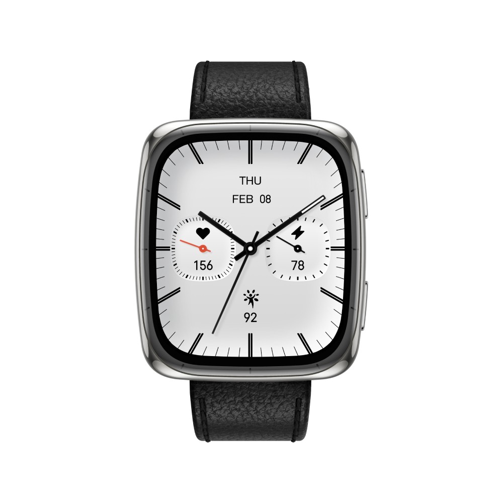 สมาร์ทวอทช์ Amazfit Active 2 Square Black