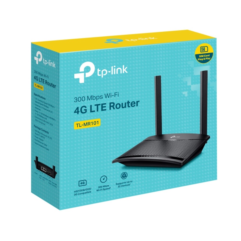 เราเตอร์ใส่ซิม TP-Link Archer MR101 300Mbps Wireless N 4G LTE