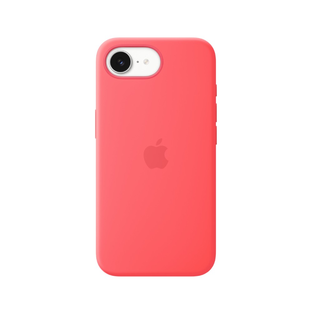 Apple iPhone 17e Silicone Case with MagSafe - Bright Guava