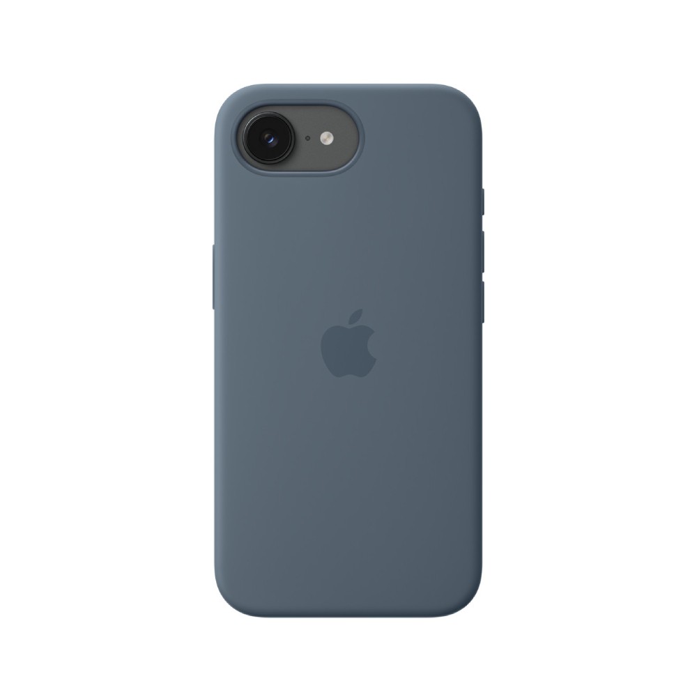 Apple iPhone 17e Silicone Case with MagSafe - Anchor Blue