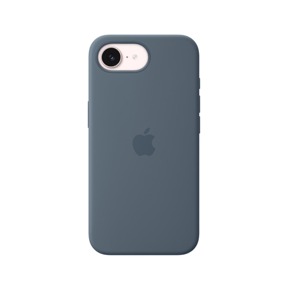 Apple iPhone 17e Silicone Case with MagSafe - Anchor Blue