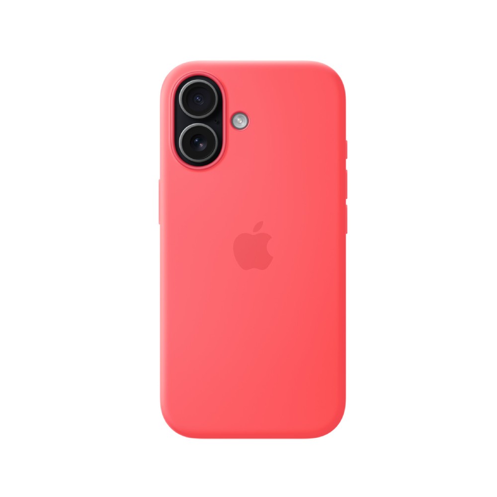 Apple iPhone 17 Silicone Case with MagSafe - Bright Guava