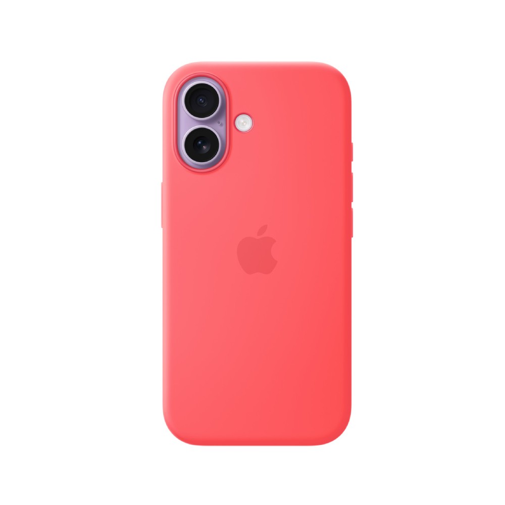 Apple iPhone 17 Silicone Case with MagSafe - Bright Guava