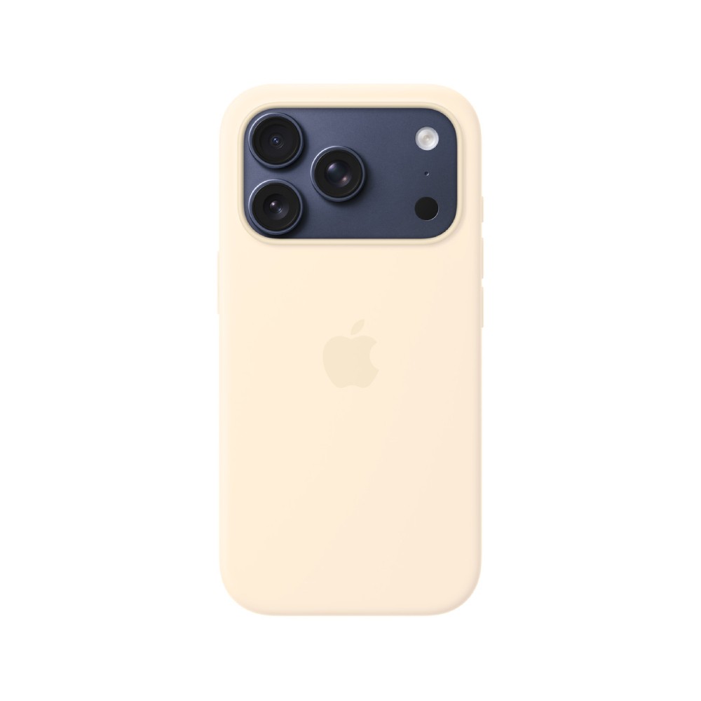 Apple iPhone 17 Pro Silicone Case with MagSafe - Vanilla