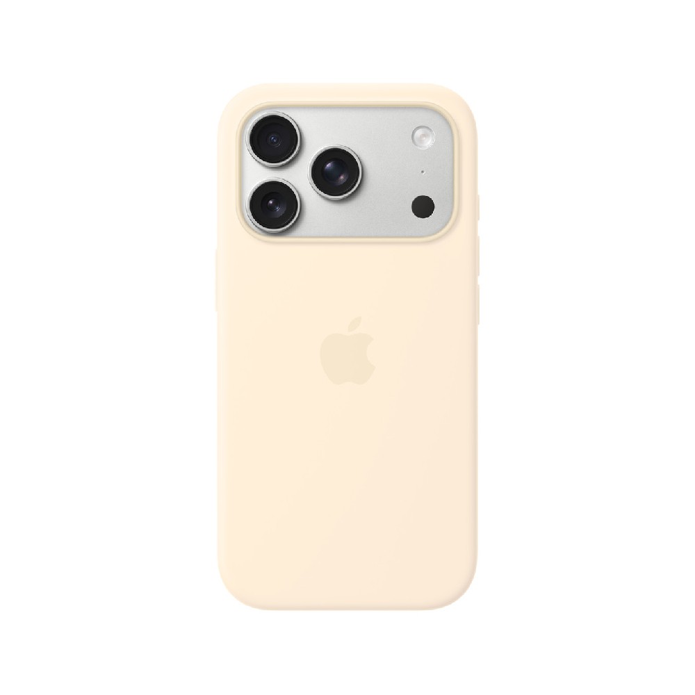 Apple iPhone 17 Pro Silicone Case with MagSafe - Vanilla