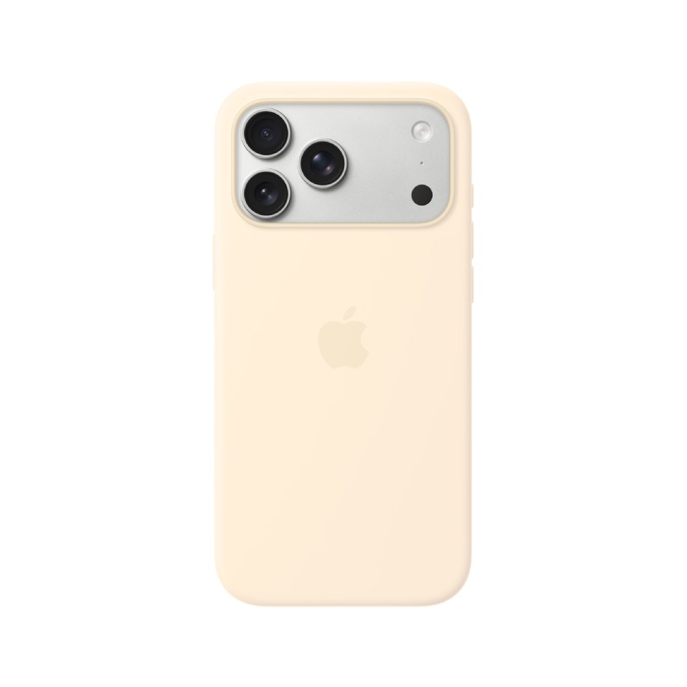 Apple iPhone 17 Pro Max Silicone Case with MagSafe - Vanilla