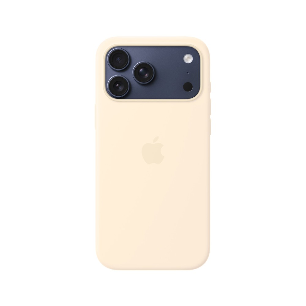 Apple iPhone 17 Pro Max Silicone Case with MagSafe - Vanilla