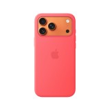Apple iPhone 17 Pro Max Silicone Case with MagSafe - Bright Guava