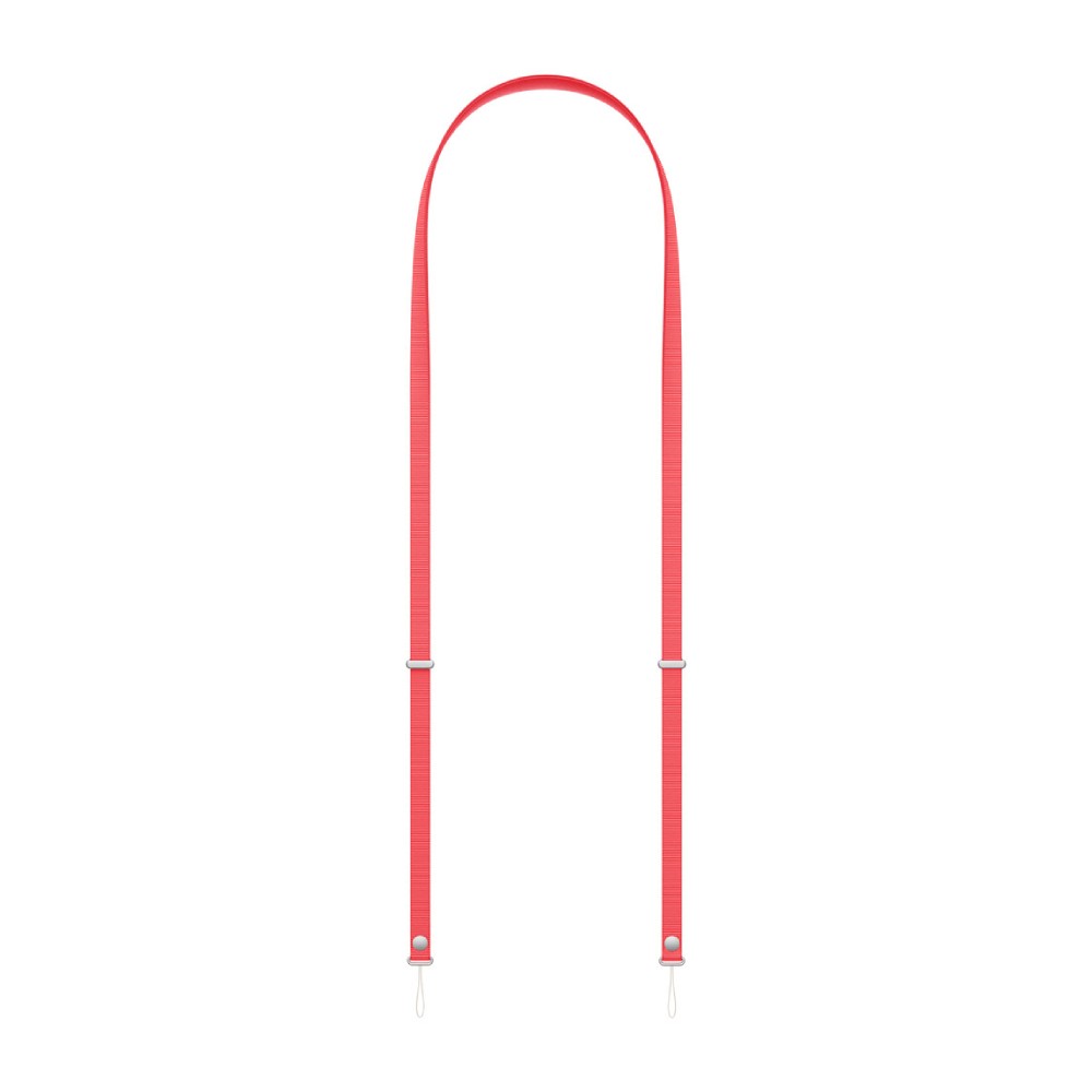 Apple Crossbody Strap - Bright Guava