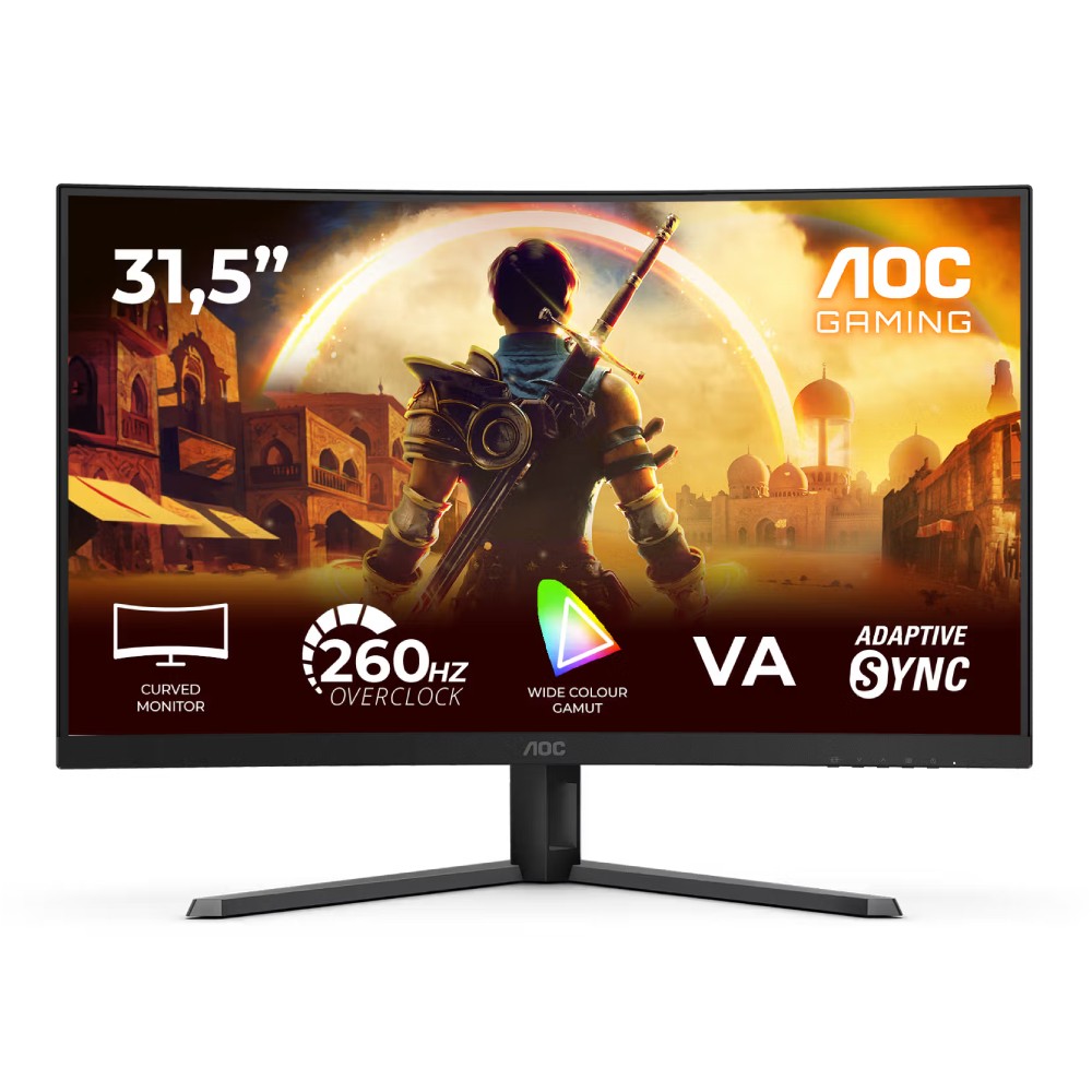 จอมอนิเตอร์ AOC C32G42ZE/67 Gaming Monitor (VA OC 260Hz Curved)