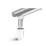แขนจับจอมอนิเตอร์ Brateck Dual Monitor Arm (LDT68-C024) White