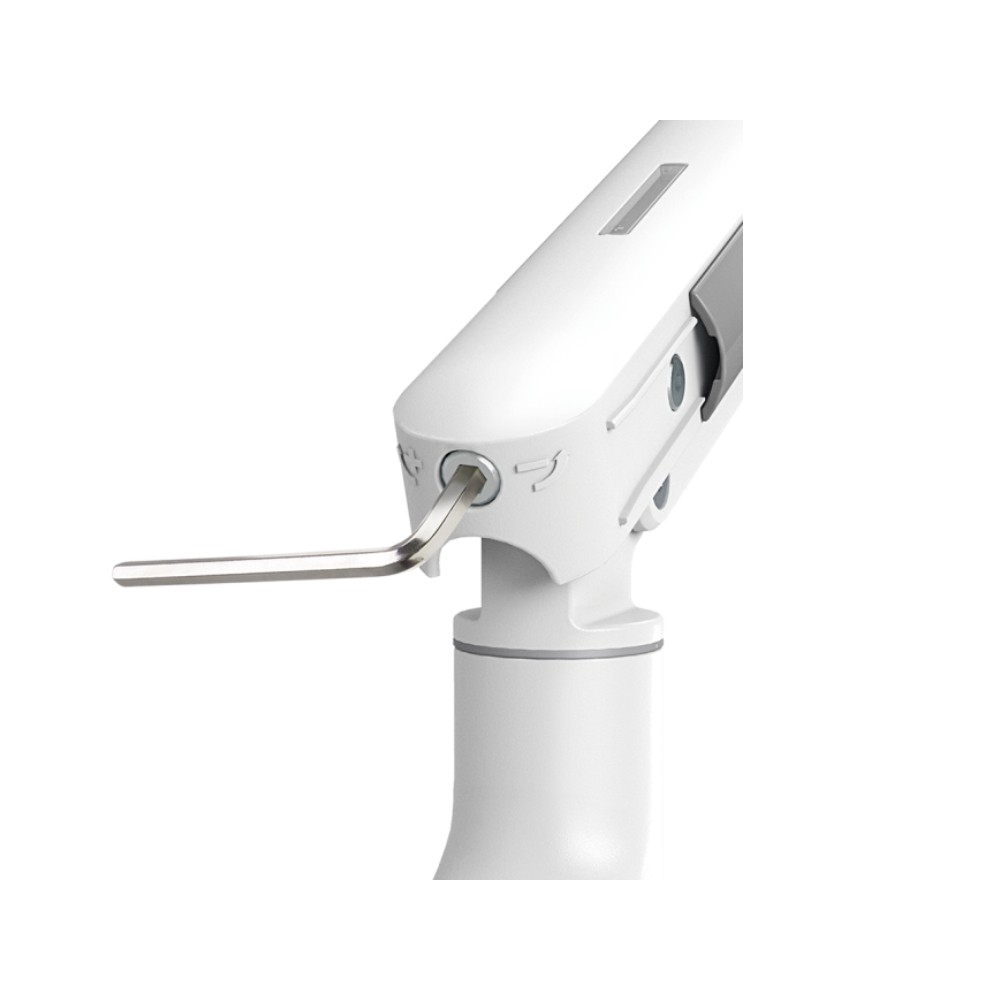 แขนจับจอมอนิเตอร์ Brateck Dual Monitor Arm (LDT68-C024) White