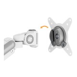 แขนจับจอมอนิเตอร์ Brateck Dual Monitor Arm (LDT68-C024) White