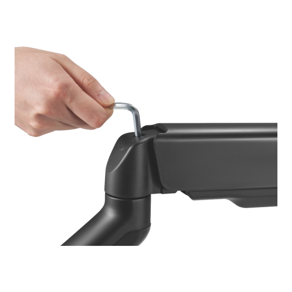 แขนจับจอมอนิเตอร์ Brateck Dual Monitor Arm (LDT46-C024E) Black