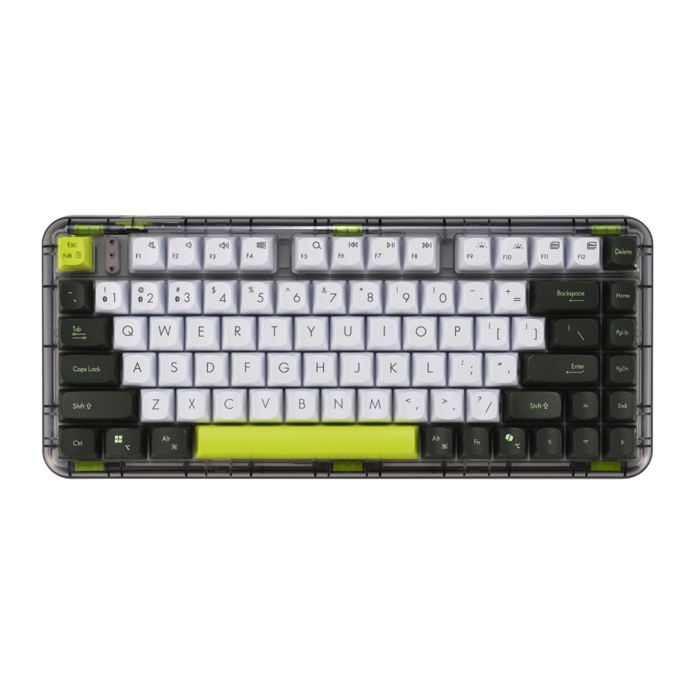 คีย์บอร์ดไร้สาย Asus Jelly75 KD201 Volt Green