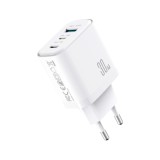 อะแดปเตอร์ JOYROOM Wall Charger 1 USB-A / 2 USB-C (PD30W) GaN White (JR-TG6)