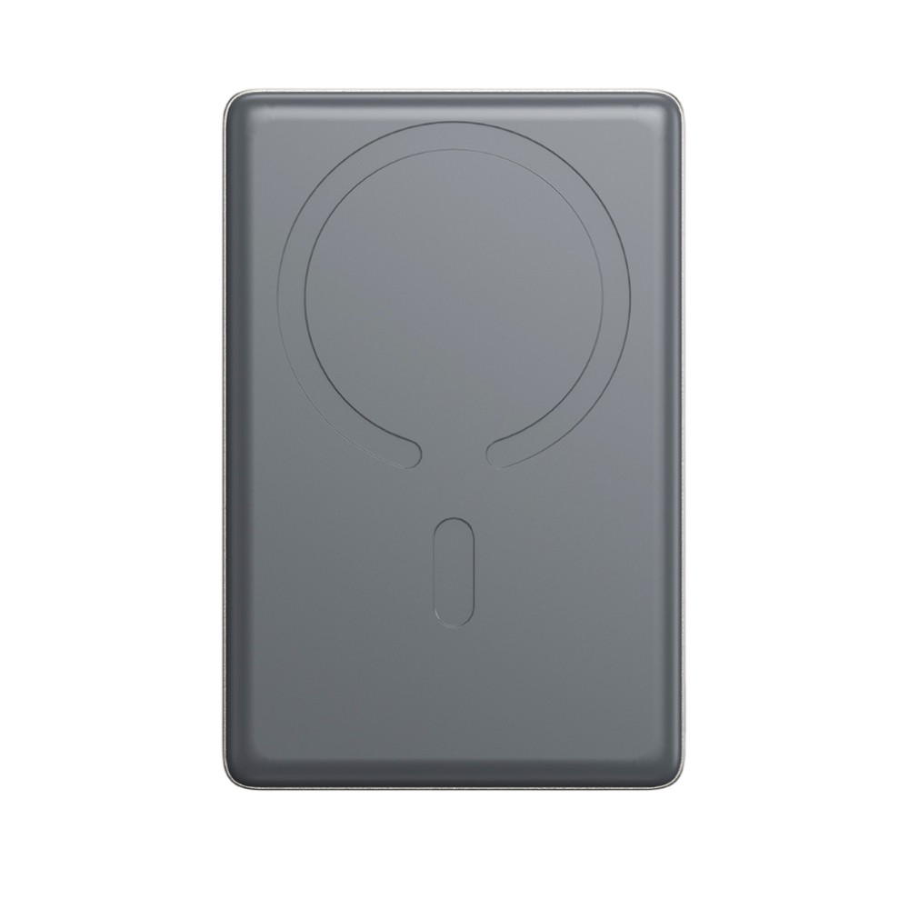 พาวเวอร์แบงค์ JOYROOM 10000mAh Ultra-Slim Metal Magnetic Wireless (JR-PBM08 Pro 20W) (CCC) Natural Titanium