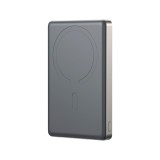 พาวเวอร์แบงค์ JOYROOM 10000mAh Ultra-Slim Metal Magnetic Wireless (JR-PBM08 Pro 20W) (CCC) Natural Titanium