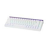 คีย์บอร์ดเกมมิ่ง AULA HERO 68 HE (WHITE) METEOR MNT SWITCH