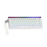 คีย์บอร์ดเกมมิ่ง AULA HERO 68 HE (WHITE) METEOR MNT SWITCH