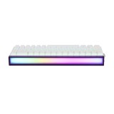 คีย์บอร์ดเกมมิ่ง AULA HERO 68 HE (WHITE) METEOR MNT SWITCH