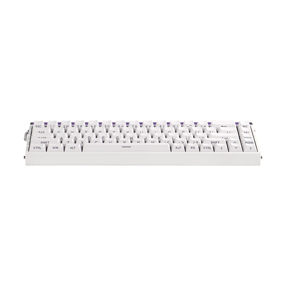 คีย์บอร์ดเกมมิ่ง AULA HERO 68 HE (WHITE) METEOR MNT SWITCH