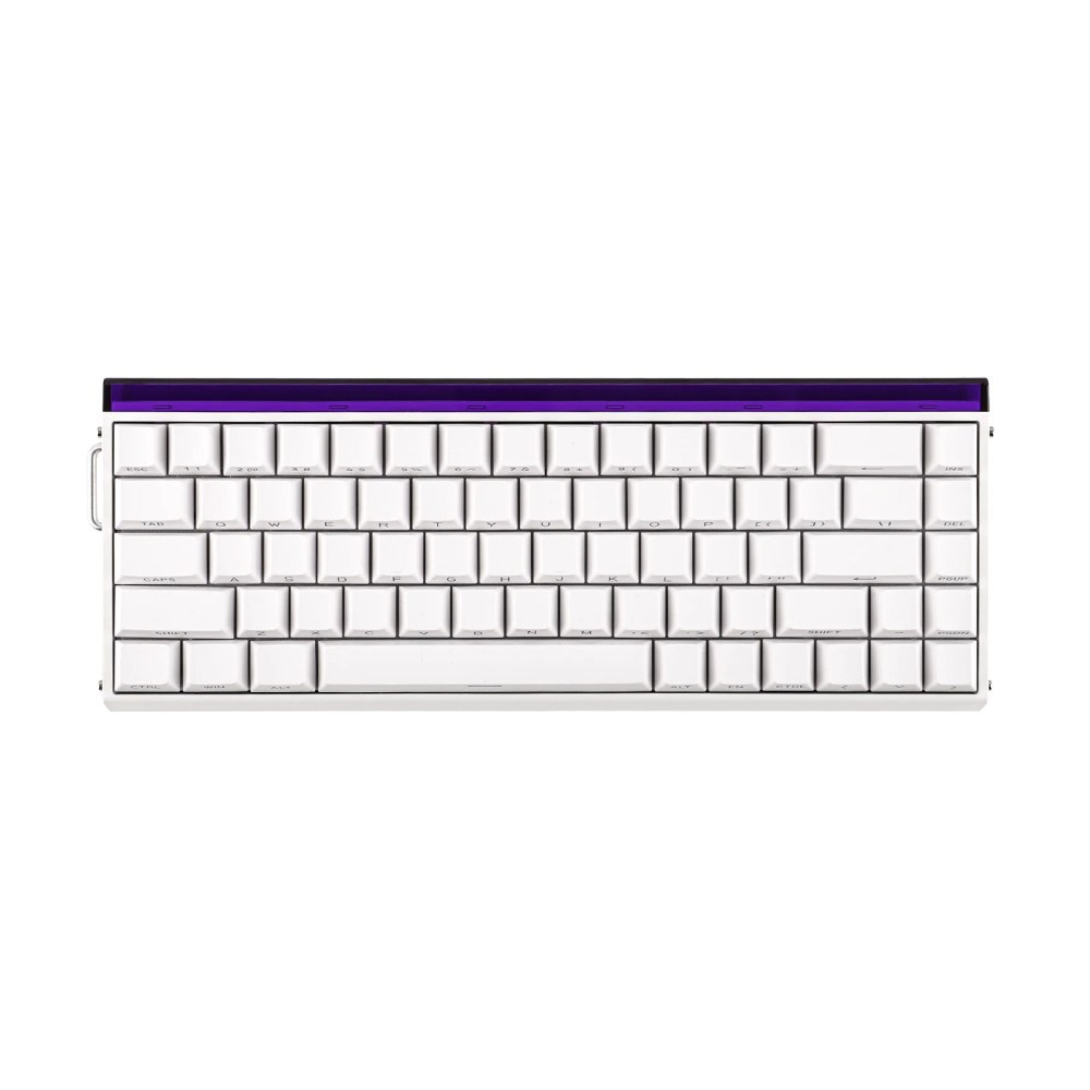 คีย์บอร์ดเกมมิ่ง AULA HERO 68 HE (WHITE) METEOR MNT SWITCH
